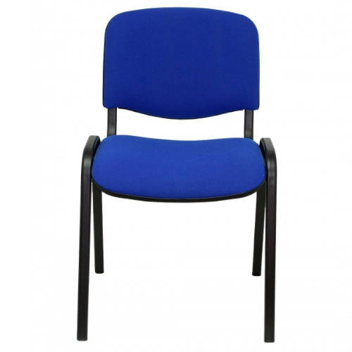 PIQUERAS Y CRESPO - SILLA ALCARAZ CONFIDENTE APILABLE ASIENTO TAPIZADO ARAN AZUL - Pack 4 sillas (Ref.PACK426ARAN229)