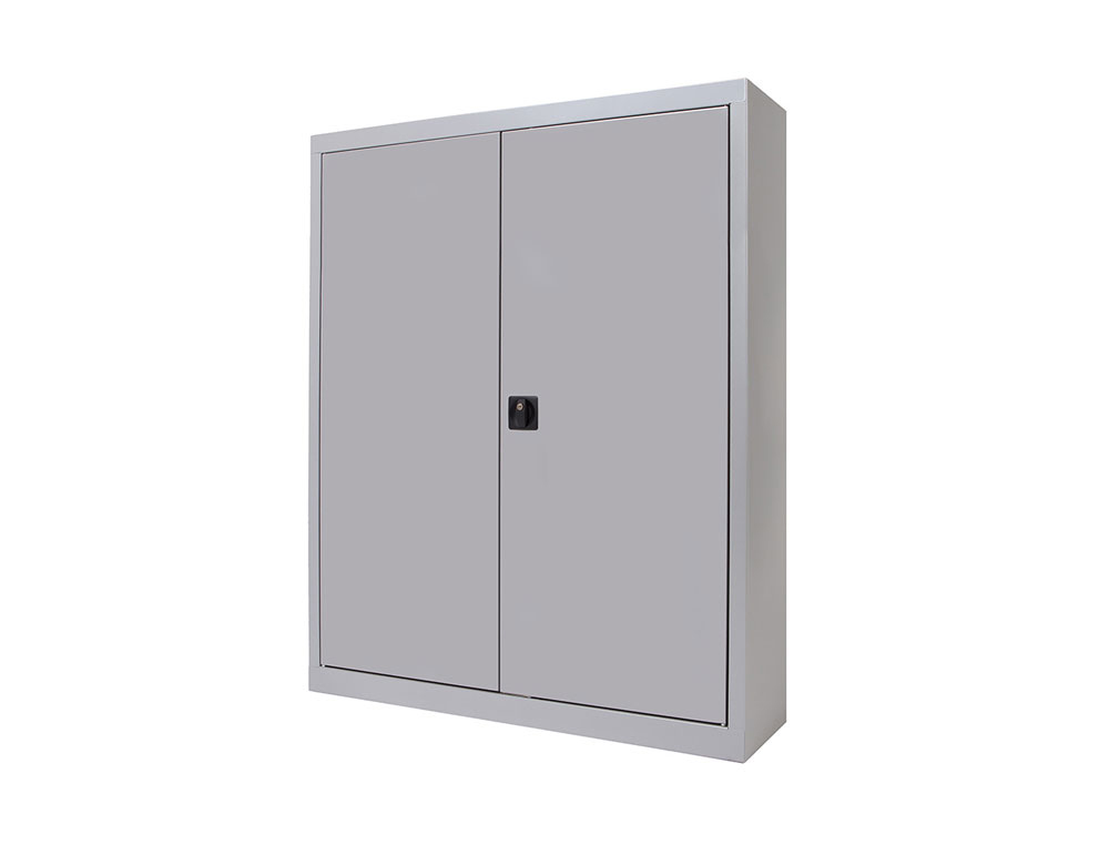 ROCADA - ARMARIO STORE METALICO CON NIVELADORES EN PLANCHA DE ACERO CON 2 PUERTAS BATIENTES METALICAS Y CERRADURA COLOR (Ref.1601AC00)
