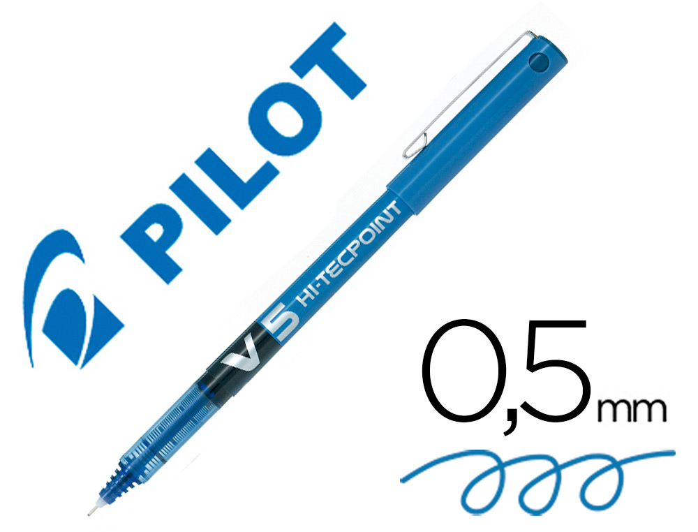 PILOT - Roller V5 Azul Trazo 0,3mm Tinta liquida NV5A (Ref.BX-V5-L / NV5A)