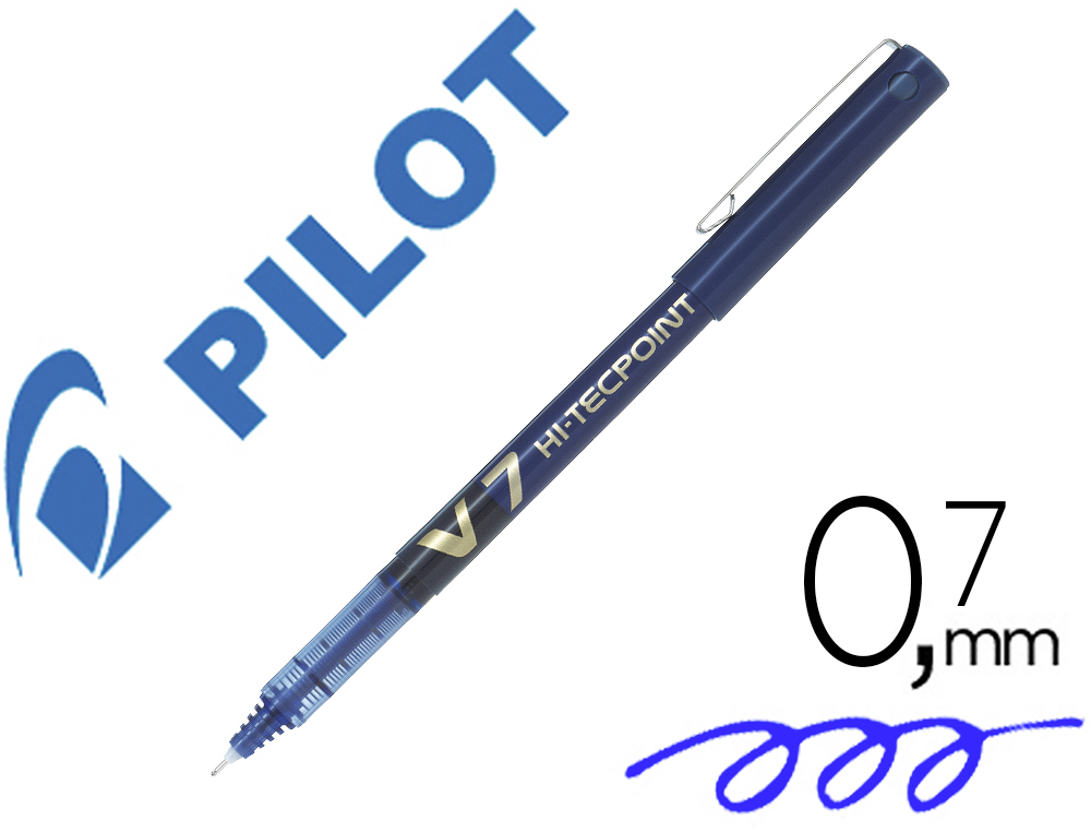 PILOT - Roller V7 Azul Trazo 0,5 mm Tinta liquida (Ref.BX-V7-L / NV7A)