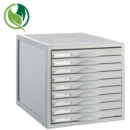 ARCHIVO 2000 - Módulos cajones 9 cajones 356X316X303mm Gris (Ref.8409CGS)