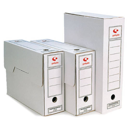 GRAFOPLÁS - ARCHIVO DEFINITIVO FOLIO PROLONGADO CARTÓN MICROCANAL BLANCO (Ref.70907900)