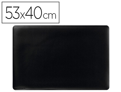 DURABLE - Vade sobremesa 53X40cm NEGRO Antideslizante (Ref.710201)