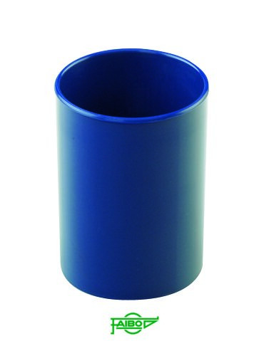 FAIBO - CUBILETE PORTALÁPICES PLÁSTICO OPACO AZUL (Ref.205-07)