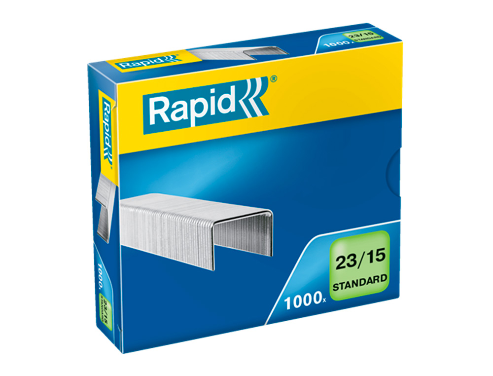 RAPID - GRAPAS 23/15 MM GALVANIZADA CAJA DE 1000 UNIDADES (Ref.24869600)