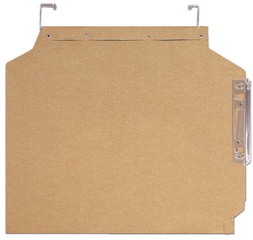 GIO - Carpeta colgante Oficisa 250x330 mm Kraft Visor lateral (Ref.400021907)