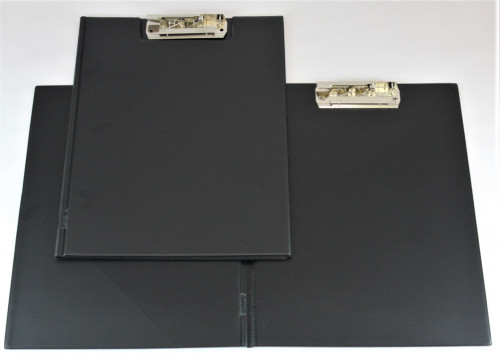 IBERPLAS - Carpeta miniclip Folio Negro Pvc (Ref.36800)