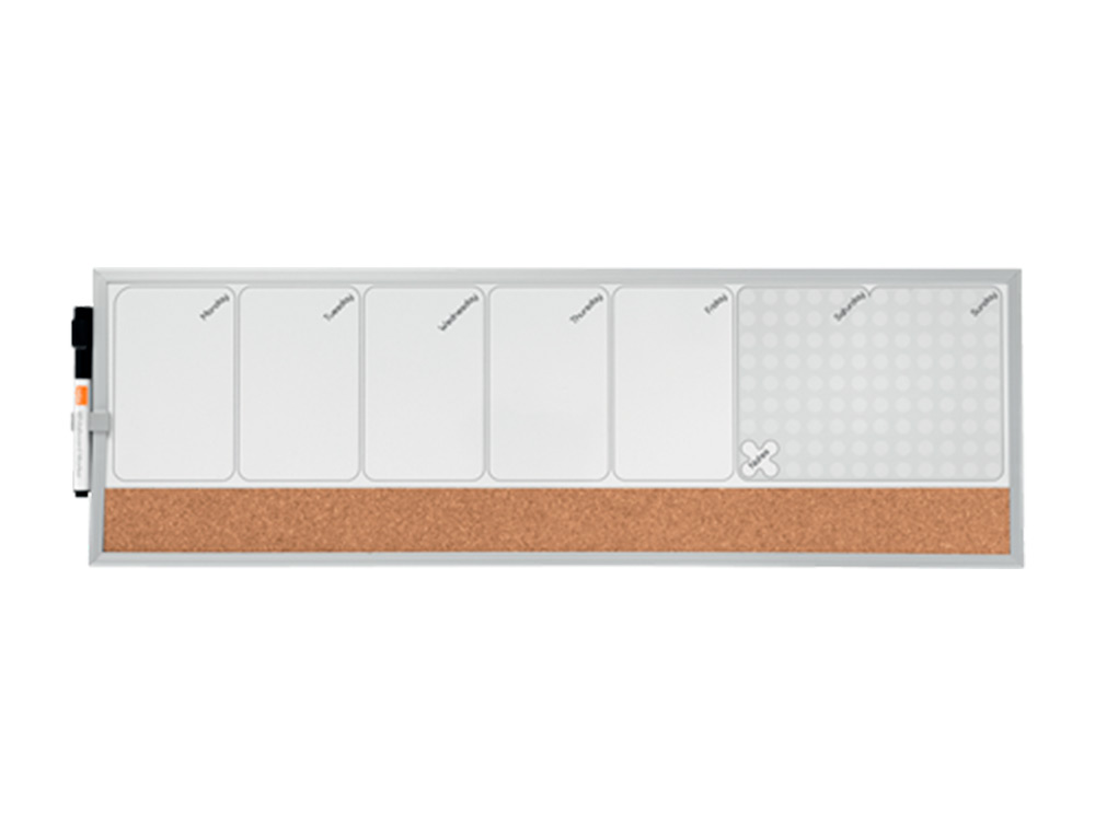 NOBO - Planning Semanal 19X58,5 Con marco (Ref.1903780)