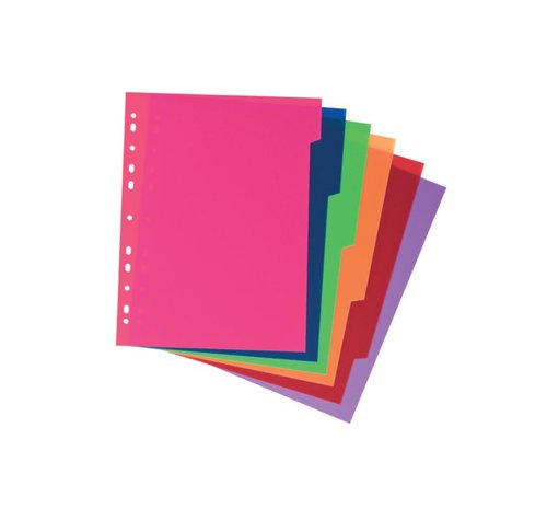 CARCHIDEA - Separador polipropileno extra fuerte, tamaño especial XXL, 6 posiciones (Ref.49051699)