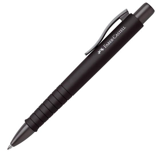 FABER CASTELL - Bolígrafo POLY BALL XB . Forma triangular ergonómica. Color negro (Ref.241190)