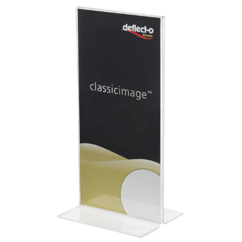 DEFLECTO - Expositor En T 1/3 A4 (Ref.45101)