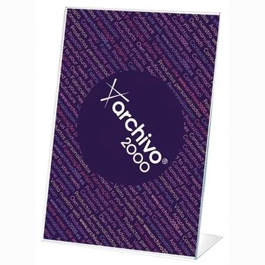 DEFLECTO - Expositor sobremesa A7 Forma L (Ref.480901)