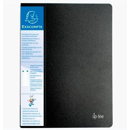 EXACOMPTA - Carpeta 60fun. up line opaco rígido,pp 800 micras,fun.cristal lisa alta transparencia (Ref.88601E)