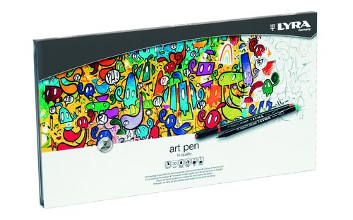 LYRA - ROTULADOR HI-QUALITY CAJA METALICA 30 COLORES (Ref.6751300)