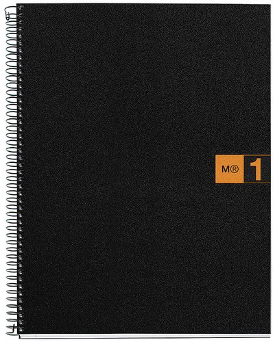 MIQUELRIUS - MIQUEL RIUS - Cuaderno 80h A4 Cuadricula 5x5 Naranja (Ref.2478)