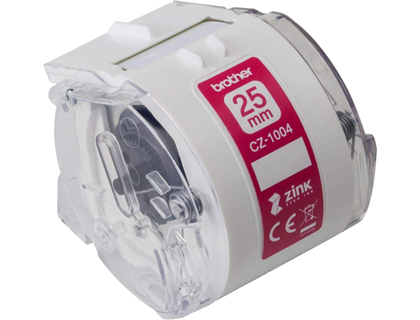 BROTHER - CINTA IMPRESION COLOR PARA IMPRESORA VC-500W ROLLO 25 MM X 5 M (Ref.CZ-1004)