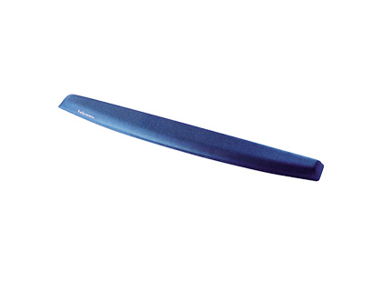 FELLOWES - Reposamuñecas para teclado espuma memory foam azul zafiro 476x50x16 mm (Ref. 9178401)