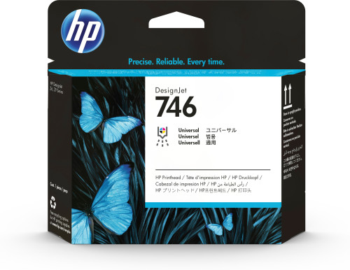 HP - CABEZAL BK / C / M / Y DESIGNJET Z6 PRINTER SERIES, DESIGNJET Z9 PRINTER SERIES - Nº 746 (Ref.P2V25A)