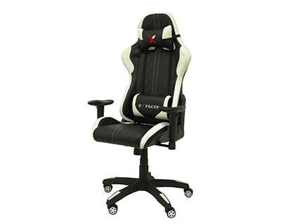 PIQUERAS Y CRESPO - Silla pyc gaming chair giratoria similpiel regulable en altura negra 1200+80x670x670 mm (Ref. 7216DBSPNE)