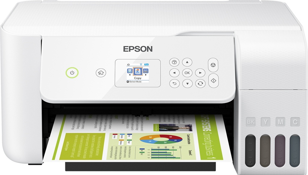 EPSON - EQUIPO MULTIFUNCIÓN ECOTANK ET-2726 (Incluye Canon LPI de 5,25 €) (Ref.C11CH42402)