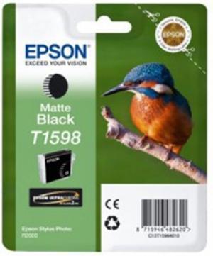 EPSON - INK-JET T1598 STYLUS PHOTO R2000 NEGRO 17 ML (Ref.C13T15984010)