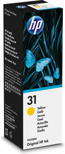 HP - TINTA BOTE AMARILLO SMART TANK WIRELESS 450,455,457 - Nº 31 (Ref.1VU28AE)