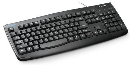 KENSINGTON - Teclado usb lavable pro fit con cable negro (Ref. K64407ES)