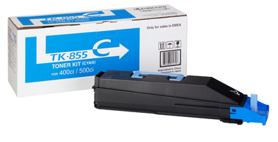 KYOCERA MITA - KYOCERA-MITA TONER CIAN 400CI / 500CI - TK855C (Ref.1T02H7CEU0)