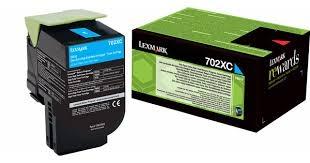 LEXMARK - TONER CIAN RETORNABLE 702XM (Ref.70C2XC0)