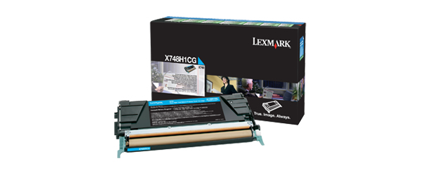 LEXMARK - TONER LASER CIAN 10.000 PGINAS RETORNABLE X/748DE/7 (Ref.X748H1CG)