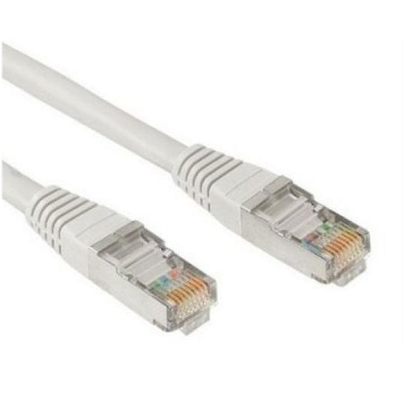 NANOCABLE - Cable red latiguillo rj45 categoria 6 utp awg24 color gris longitud 3 m (Ref. 10.20.0403)