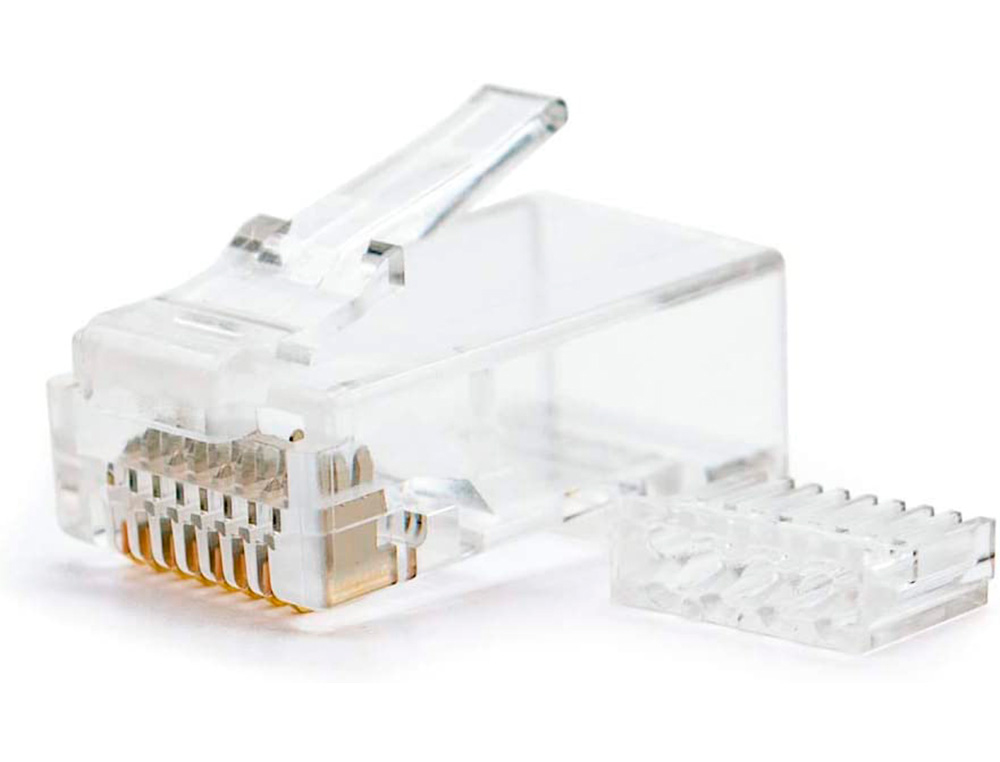 NANOCABLE - Conector rj45 8 hilos categoria 6 (Ref. 10.21.0201)