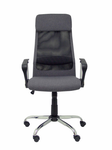 PIQUERAS Y CRESPO - Silla de direccion pyc esteras con brazos fijos regulable en altura respaldo en malla transpirable con (Ref. 32DBD220)