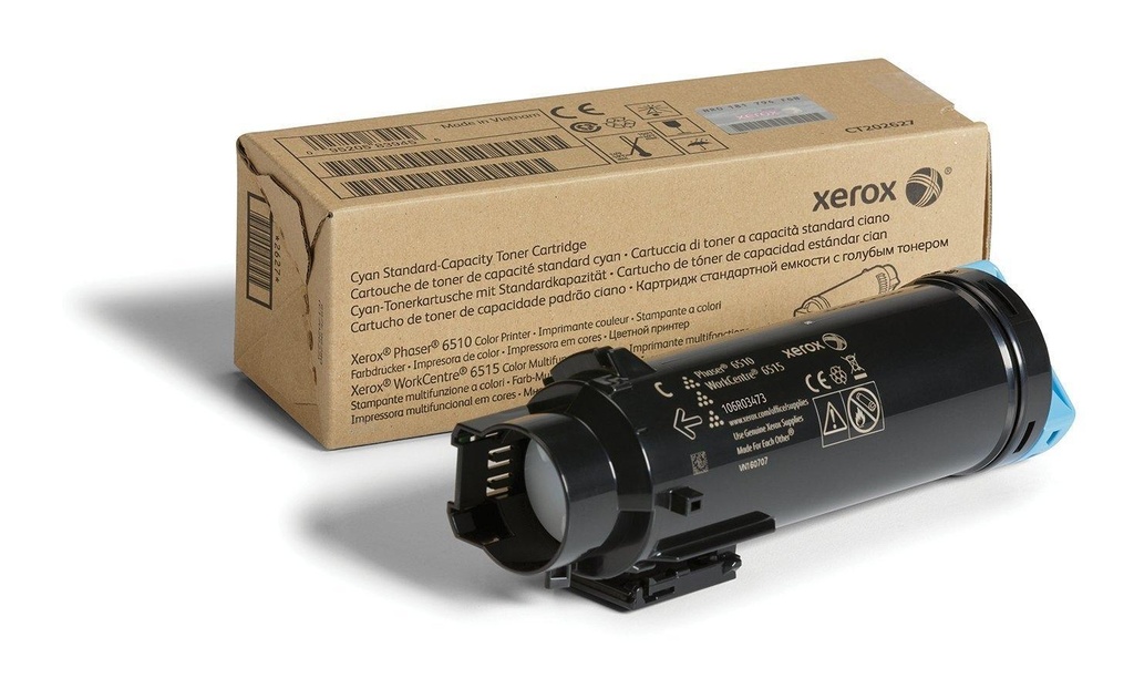 XEROX - CONSUMIBLES TONER CIAN PHASER 6510/ WC 6515 (Ref.106R03473)