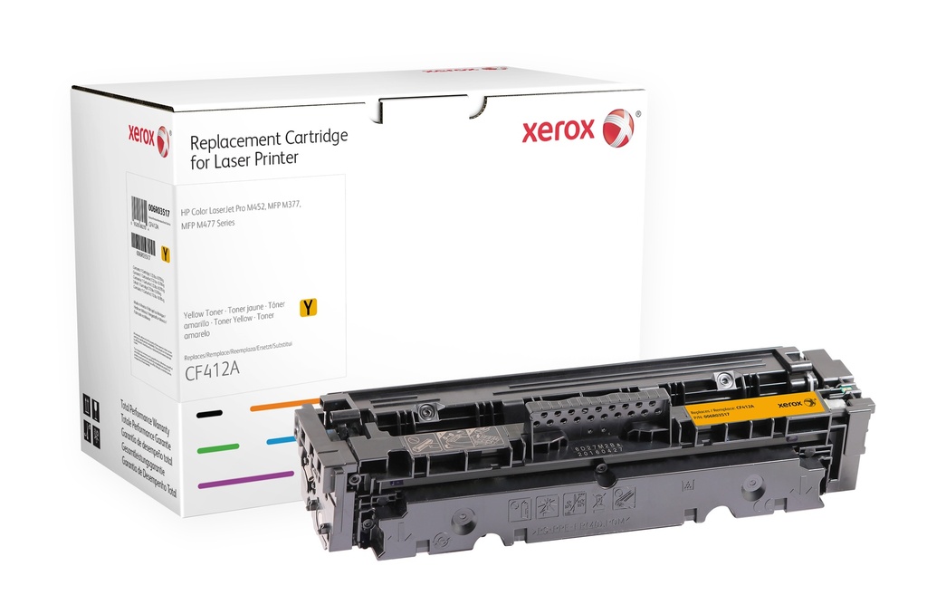 XEROX - TONER AMARILLO HP LASERJET PRO 400 M452DN, M452NW / M377DW / M477FDN M477FDW M477FNW - 410A (CF412A) (Ref.006R03517)