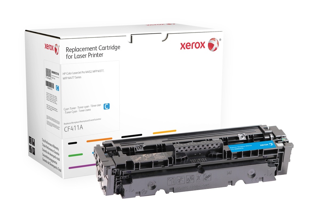 XEROX - TONER CIAN HP LASERJET PRO 400 M452DN, M452NW / M377DW / M477FDN M477FDW M477FNW - 410A (CF411A) (Ref.006R03516)