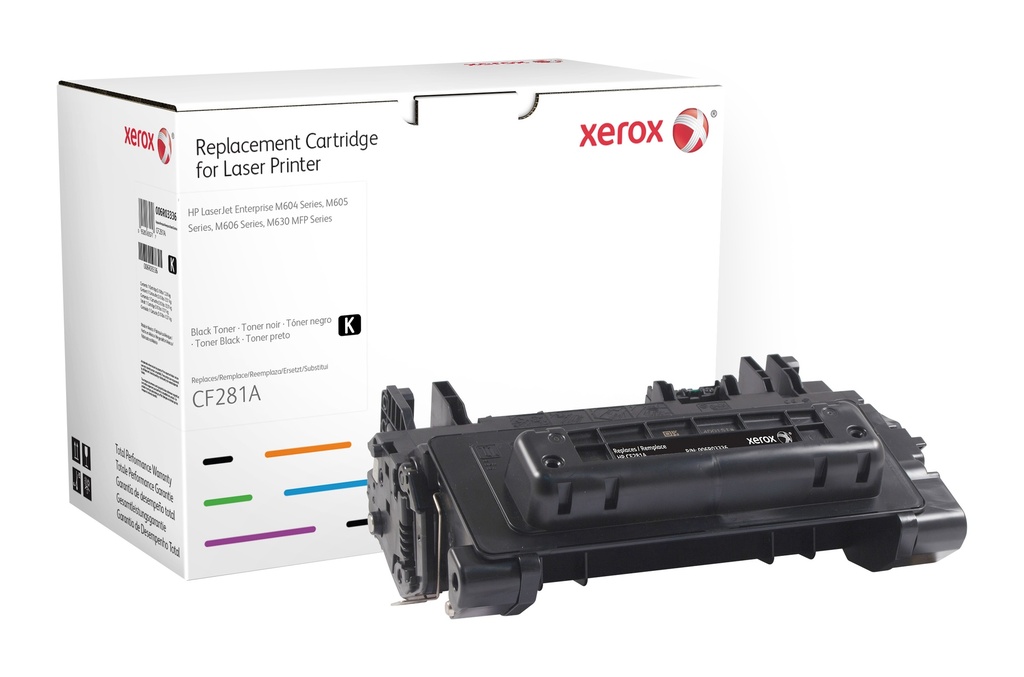 XEROX - TONER NEGRO PARA HP LASERJET ENTERPRISE M604, M605, M606, M625, M630 SERIES (CF281A) (Ref.006R03336)
