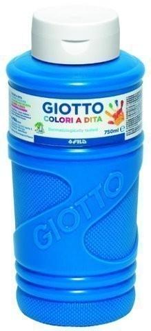 GIOTTO - PINTURA de DEDOS 750 ml (bote) AZUL (Ref.F536015/F472915)