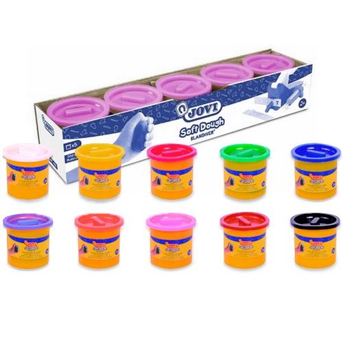 JOVI - PLASTILINA BLANDIVER SOFT DOUGH 110 gr. VIOLETA (Ref.45006)