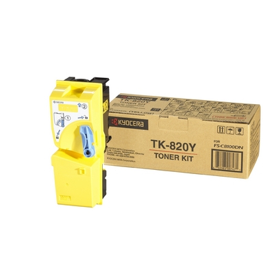 KYOCERA MITA - KYOCERA-MITA FSC-8100DN TONER AMARILLO TK 820 Y (Ref.1T02HPAEU0)