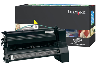 LEXMARK - C-782/X-782 CARTUCHO DE IMPRESION AMARILLO RETORNABLE (15.000 PÁG) (Ref.C782X1YG)