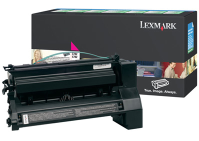 LEXMARK - C-782/X-782 CARTUCHO DE IMPRESION MAGENTA RETORNABLE (15.000 PÁG) (Ref.C782X1MG)