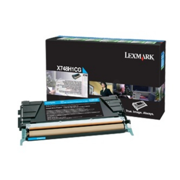 LEXMARK - TONER LASER CIAN 10.000 PGINAS CORPORATIVO X/748DE/ (Ref.X748H3CG)