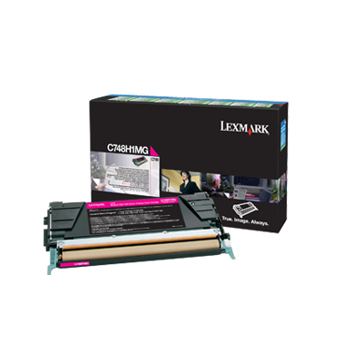 LEXMARK - TONER LASER MAGENTA RETORNABLE X/748DE/748DTE/748E (Ref.C748H1MG)
