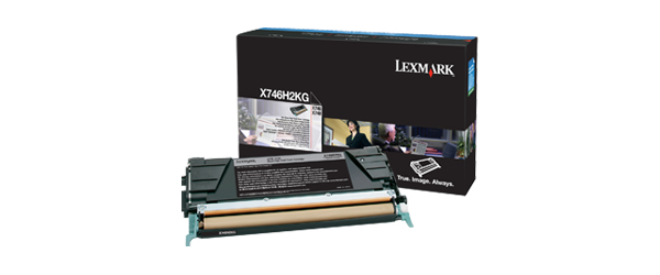 LEXMARK - TONER LASER X746H, X748 COLOR NEGRO (Ref.X746H2KG)