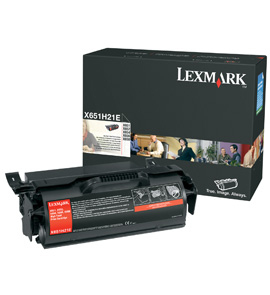 LEXMARK - X-651/652/654/656/658 TONER ALTO RENDIMIENTO RETORNABLE CORPORATIVO (Ref.0X651H31E)