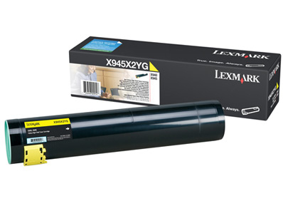 LEXMARK - X-940/X-945 TONER AMARILLO ALTO RENDIMIENTO (Ref.0X945X2YG)