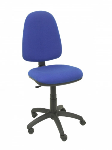 PIQUERAS Y CRESPO - SILLA AYNA MECANISMO CONTACTO PERMANENTE CON REGULACION DE PROFUNDIDAD ASIENTO Y RESPALDO TAPIZADO BALI AZUL (Ref.04CPBALI200)
