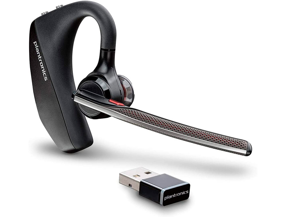 PLANTRONICS - Auricular voyager 5200 uc para smartphone/portatil/tablets bluetooth alcance 30 mt (Ref. 206110-101)
