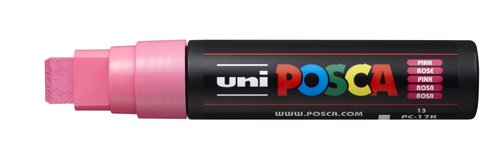 UNI-BALL - MARCADOR T.OPACA NO PERM. UNI POSCA 15,0 (PC-17K) ROSA (Ref.364208000)